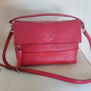 Kate Spade Leather Crossbody Top Handle Bag